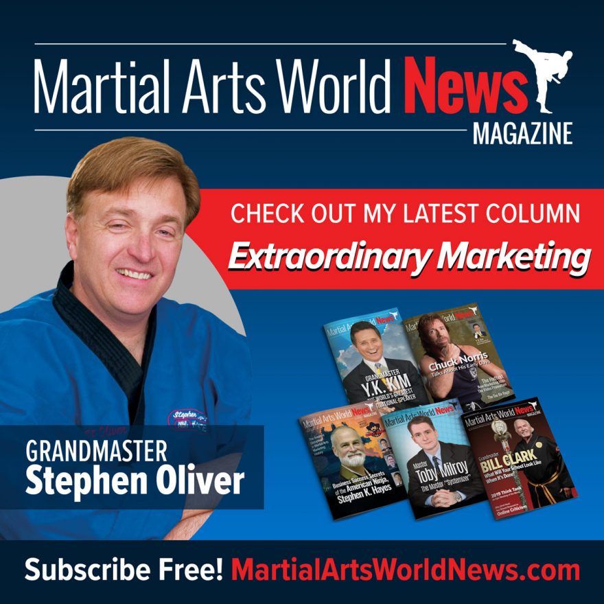 Check Out Grandmaster Stephen Oliver’s Latest Column in Martial Arts